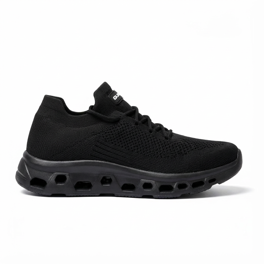 Tenis ortopédicos GUFFO NOVA Negro Blanco - Vista 6